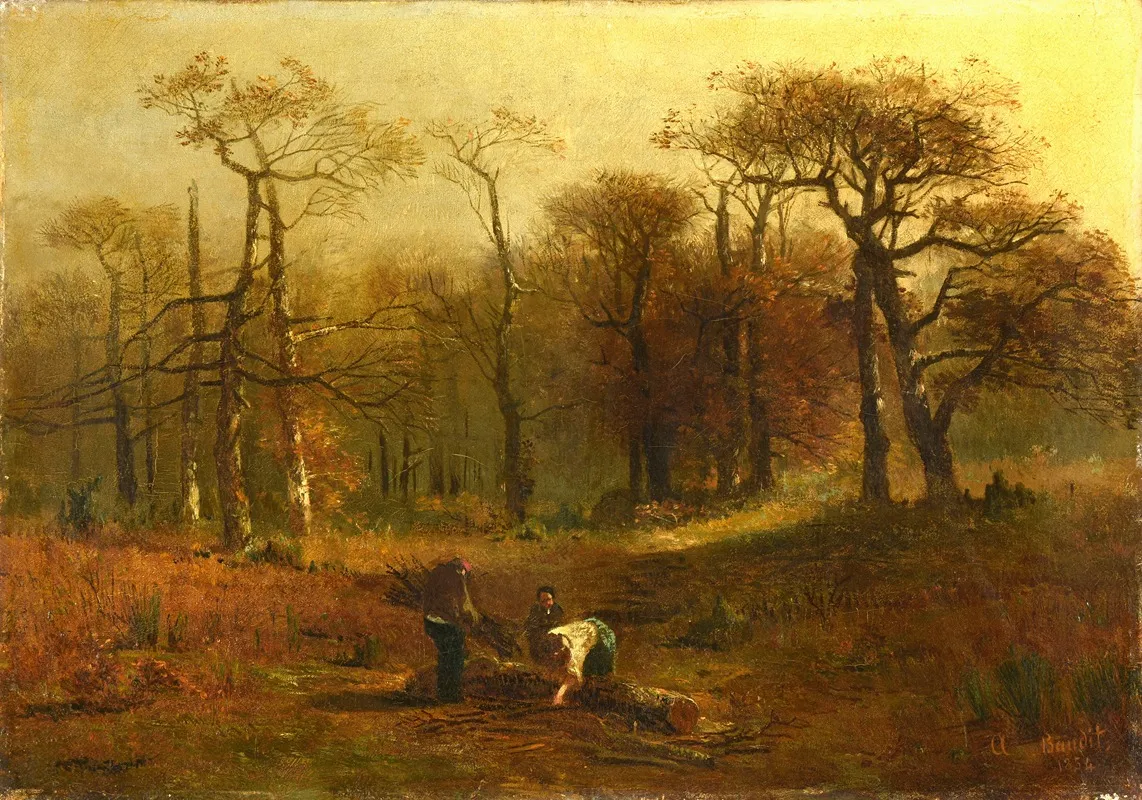 Coupee Dans Un Bois