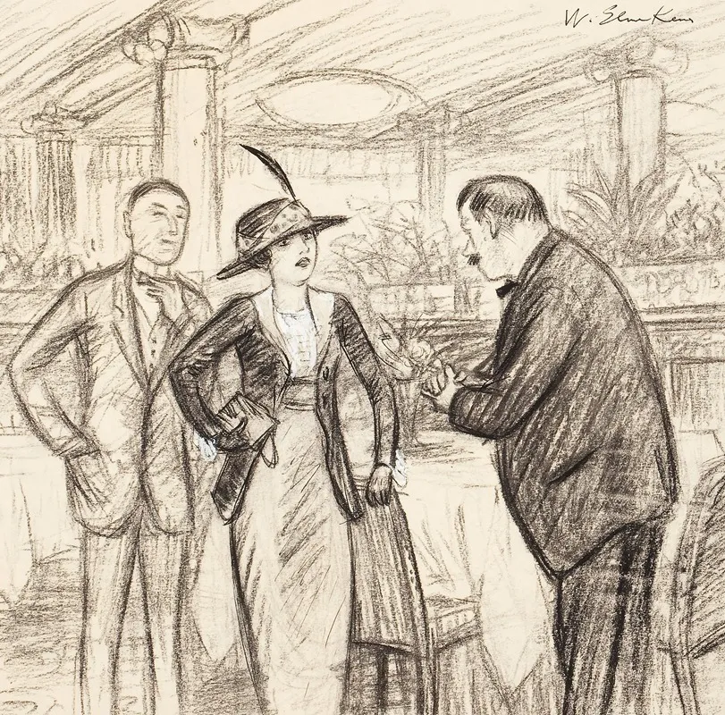 Couple At A Cafe