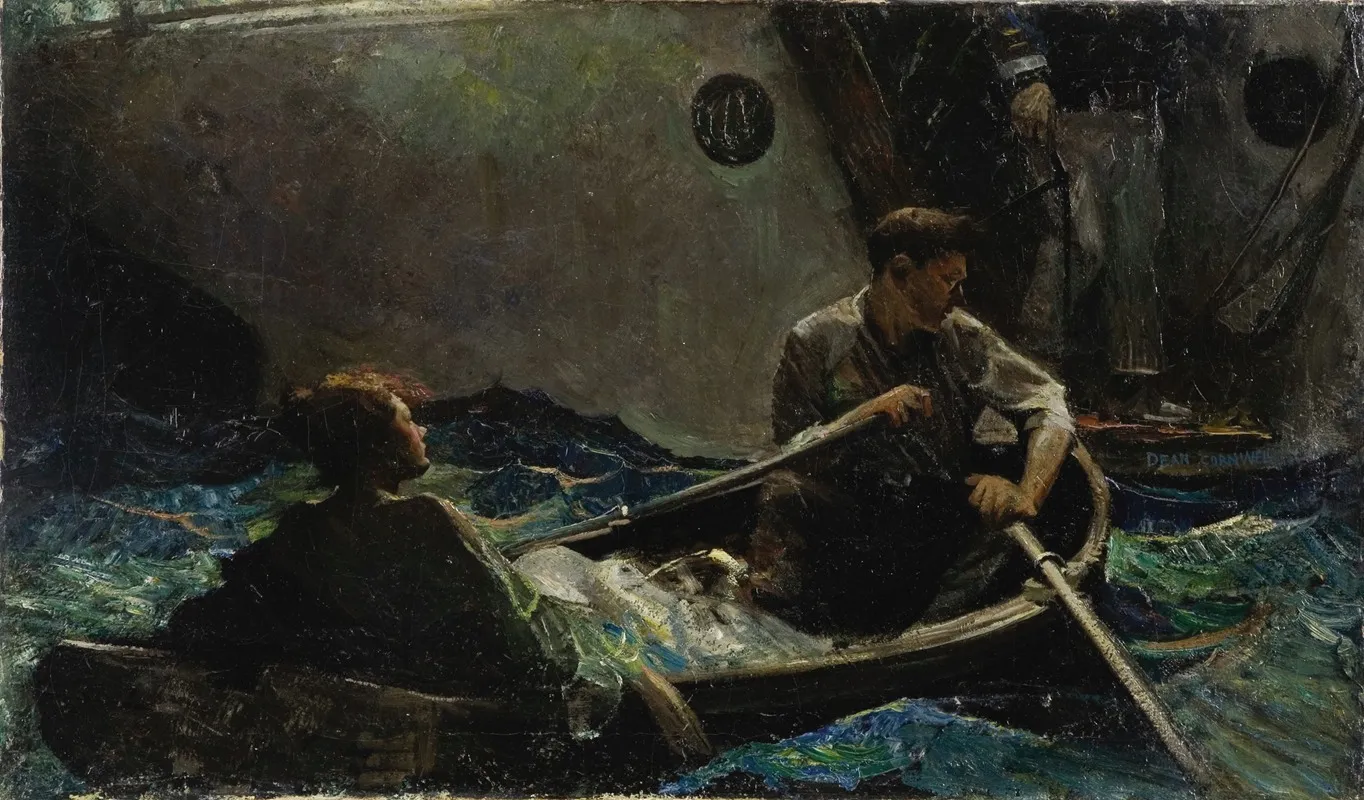 Couple In A Rowboat