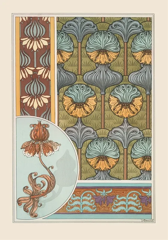 Couronne Imperiale 2 Wall Art by Maurice Pillard Verneuil - High-Resolution Digital Print