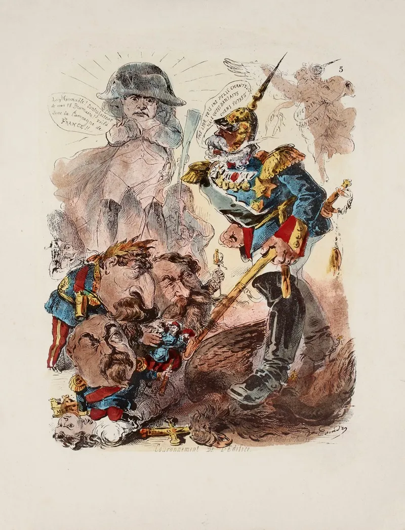 Couronnement De Ledifice Wall Art by Victor Coindre - High-Resolution Digital Print