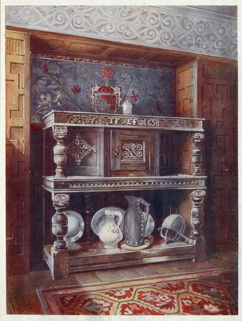 Court Cupboard Buffet Wall Art by Edwin Foley - High-Resolution Digital Print