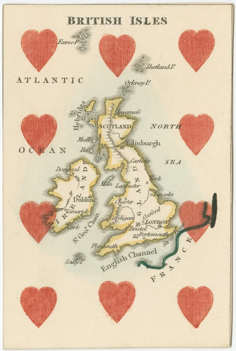 Court Game Of Geography Pl 10 Wall Art by William and Henry Rock - High-Resolution Digital Print