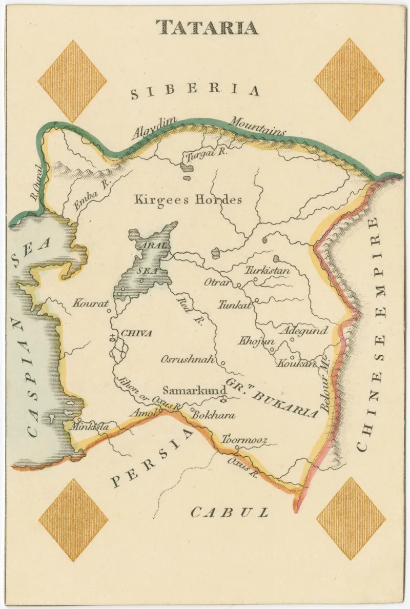 Court Game Of Geography Pl 17 Wall Art by William and Henry Rock - High-Resolution Digital Print