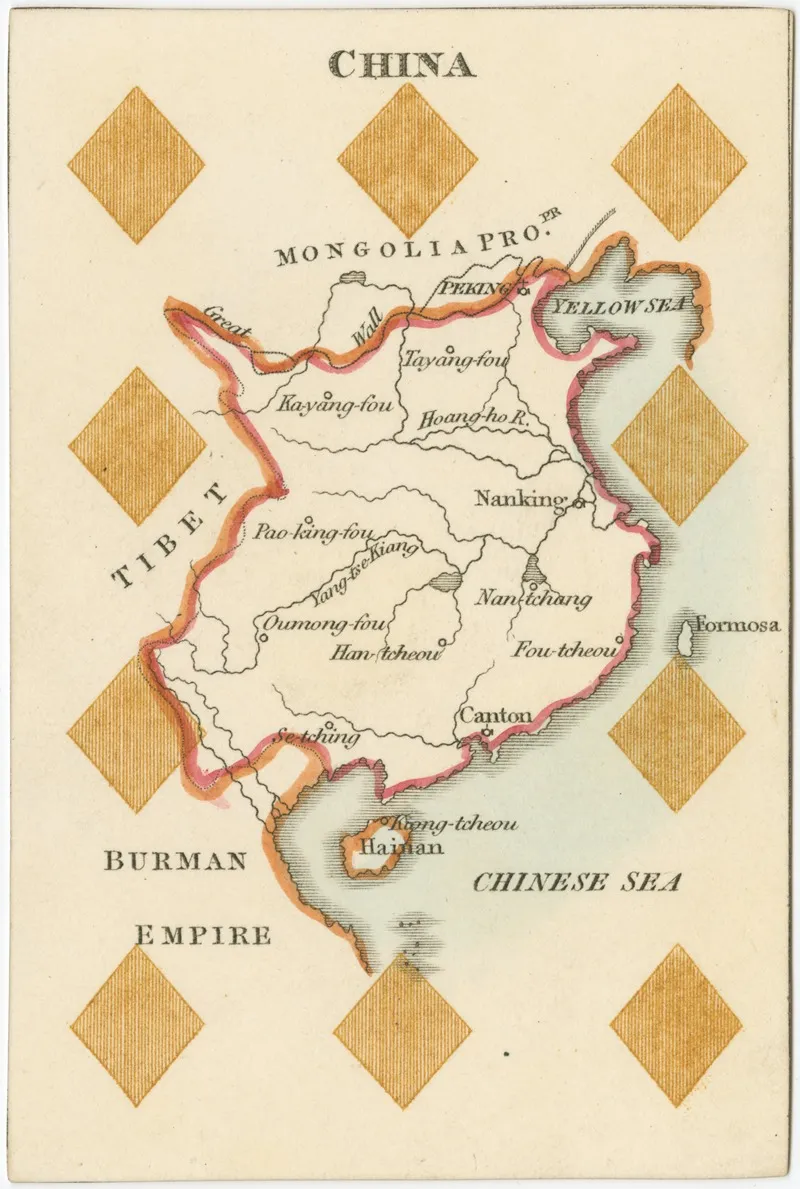 Court Game Of Geography Pl 23 Wall Art by William and Henry Rock - High-Resolution Digital Print