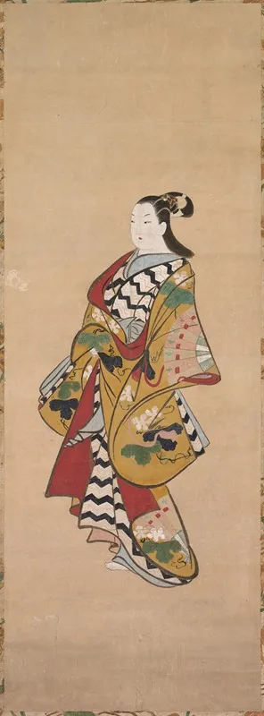 Courtesan 4 Wall Art by Kaigetsudō Ando - High-Resolution Digital Print