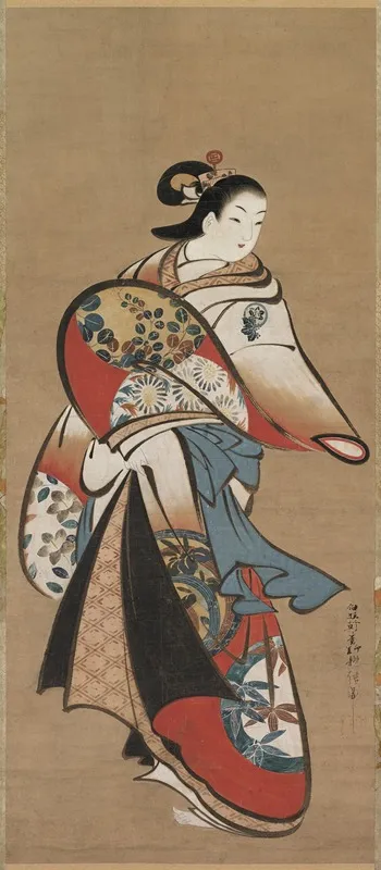 Courtesan 5 Wall Art by Matsuno Chikanobu - High-Resolution Digital Print
