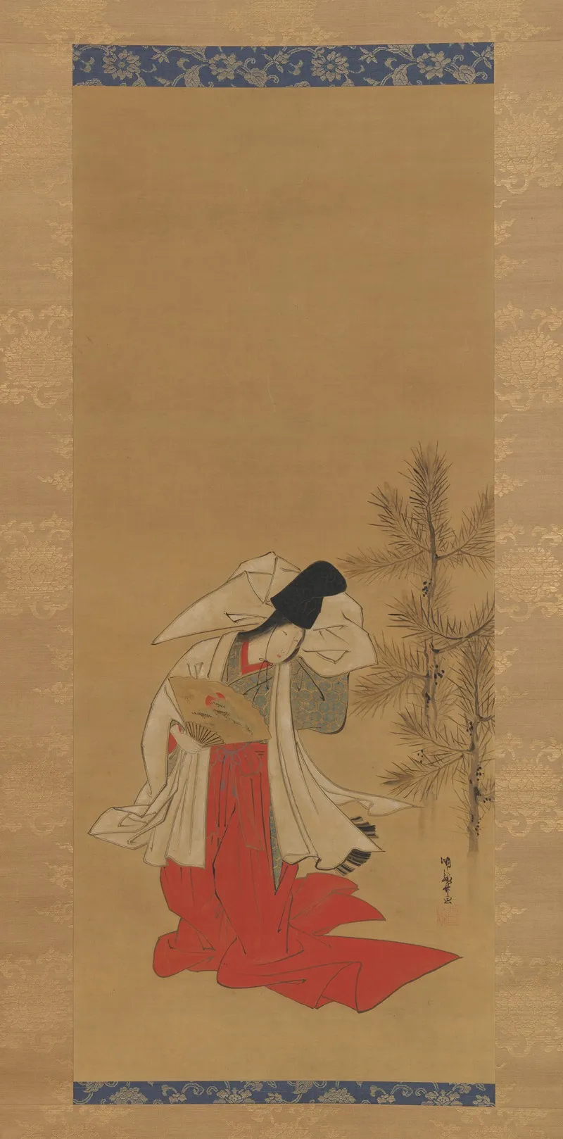 Courtesan Dancer Shirabyoshi For The New Year
