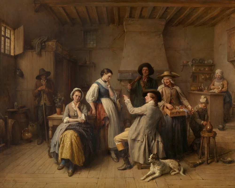 Courtesy Wall Art by Jean-Baptiste Madou - High-Resolution Digital Print