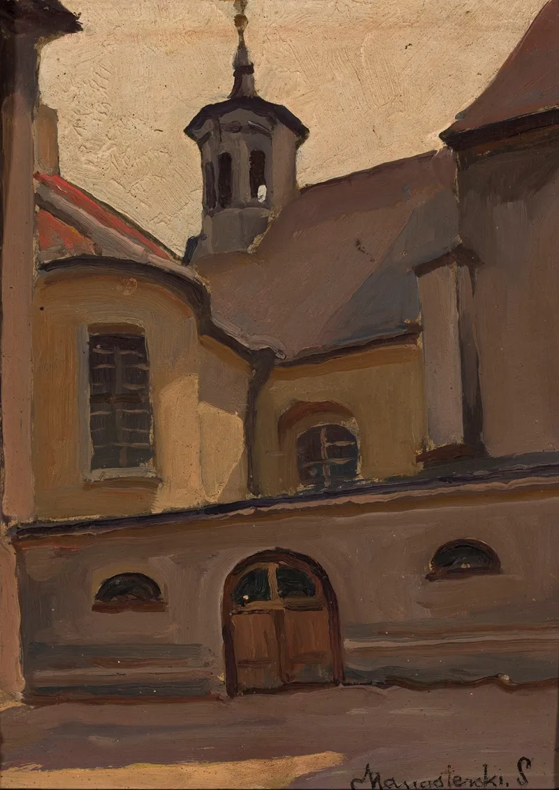 Courtyard Of The Cathedral In Warsaw Wall Art by Stefan Manasterski - High-Resolution Digital Print