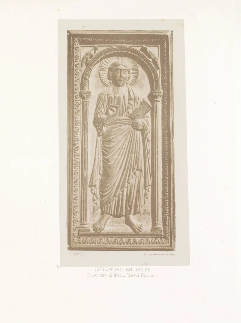 Couverture De Livre Travail Byzantin Wall Art by Joseph Rose Lemercier - High-Resolution Digital Print