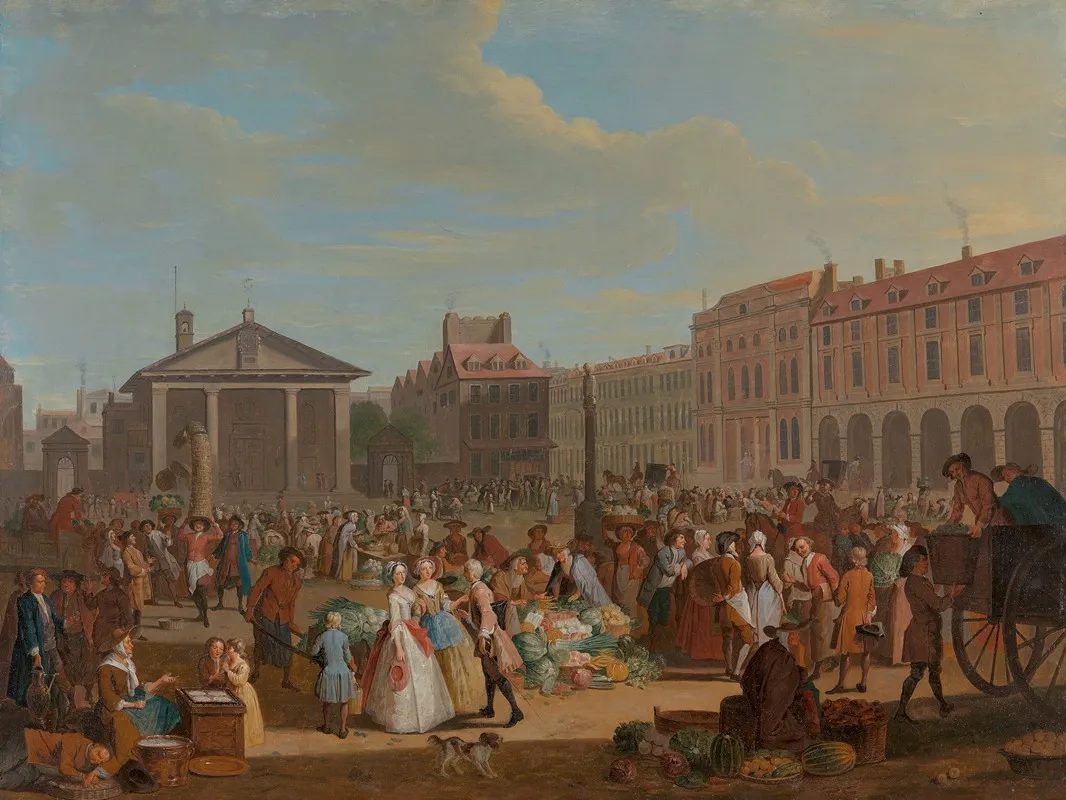 Covent Garden Wall Art by Pieter Angillis - High-Resolution Digital Print