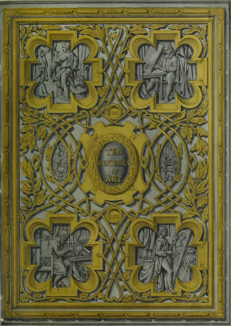 Cover 4 Wall Art by Henry Noel Humphreys - High-Resolution Digital Print