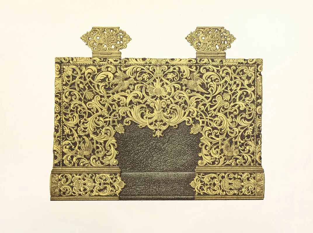 Cover Of A German Prayer Book In Silver Gilt Wall Art by John Charles Robinson - High-Resolution Digital Print