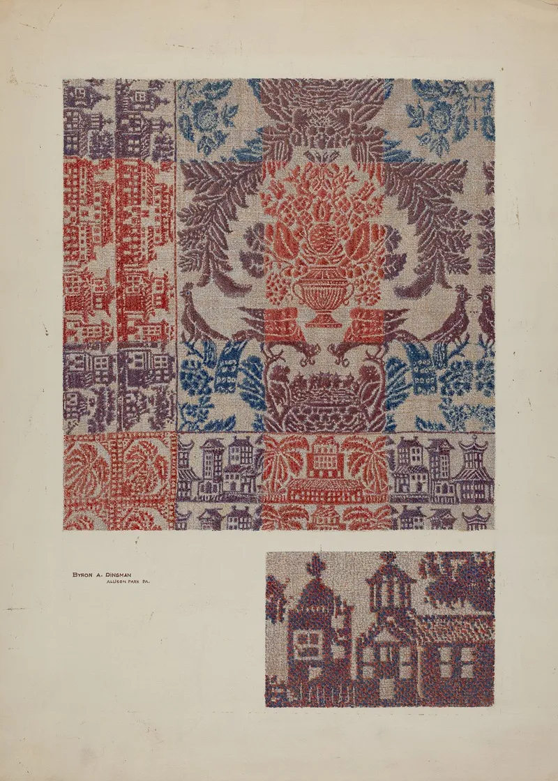 Coverlet Boston Town