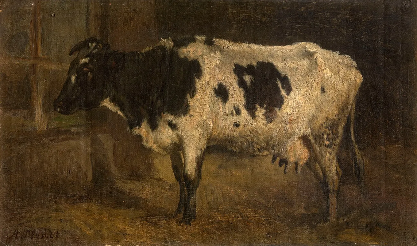 Cow 4 Wall Art by Andre Plumot - High-Resolution Digital Print