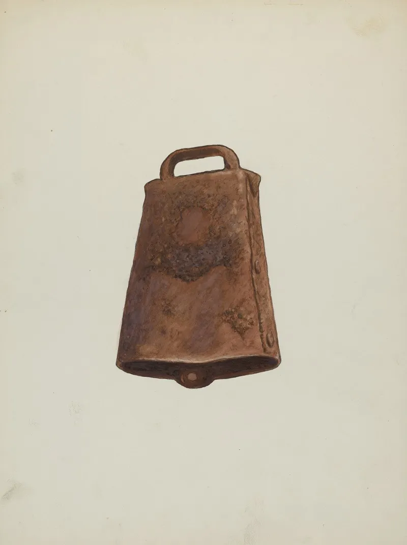 Cow Bell 3 Wall Art by Georgina King - High-Resolution Digital Print
