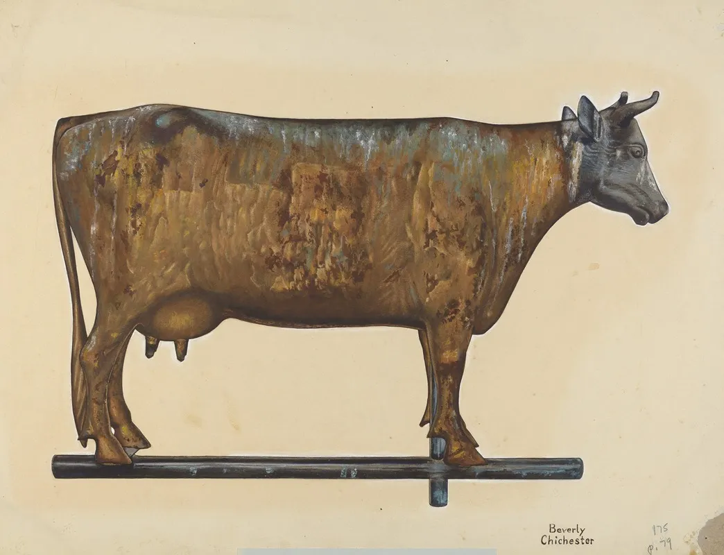 Cow Weather Vane 2