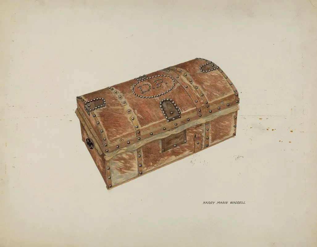 Cowhide Trunk