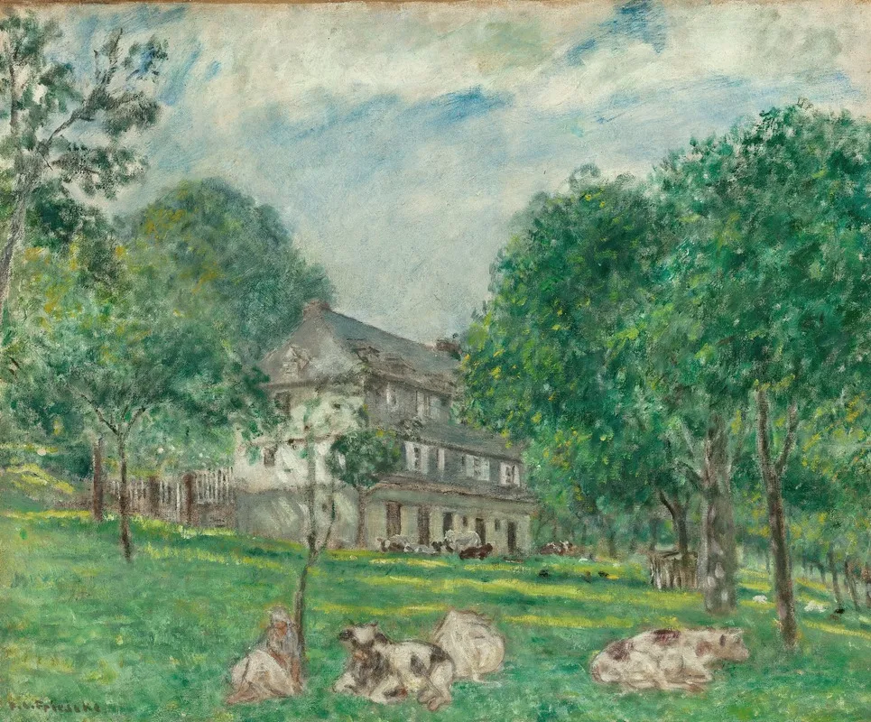 Cows At Noon