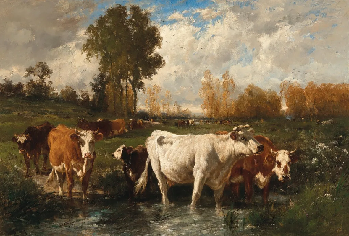 Cows In A Meadow 3