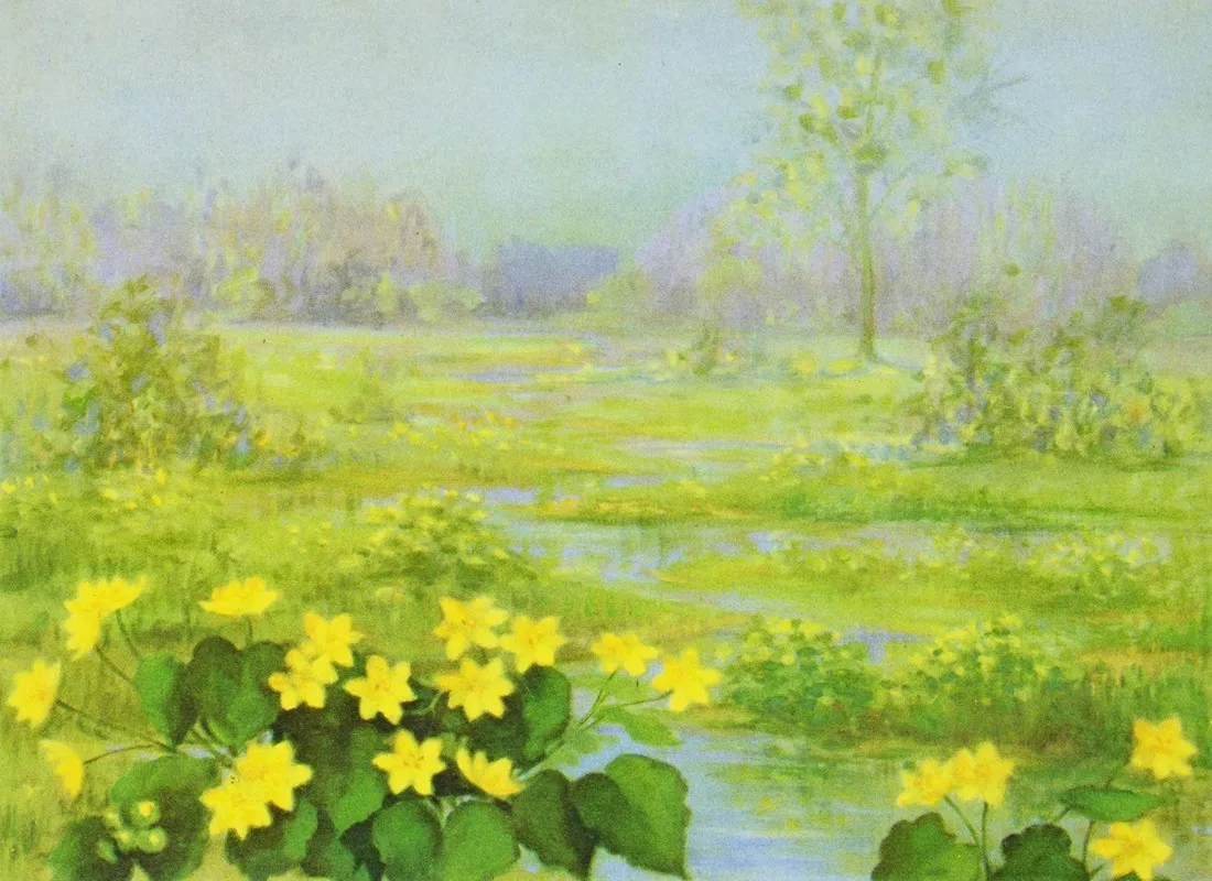 Cowslip Wall Art by Lafayette F. Cargill - High-Resolution Digital Print
