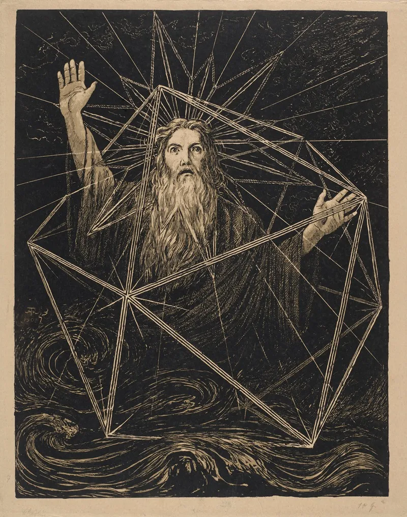 Creator Wall Art by Hans Thoma - High-Resolution Digital Print
