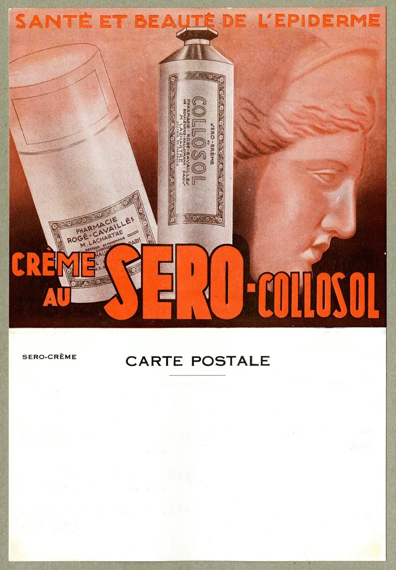 Creme Au Sero Collosol Wall Art by Pharmacie Rogé-Cavaillès - High-Resolution Digital Print