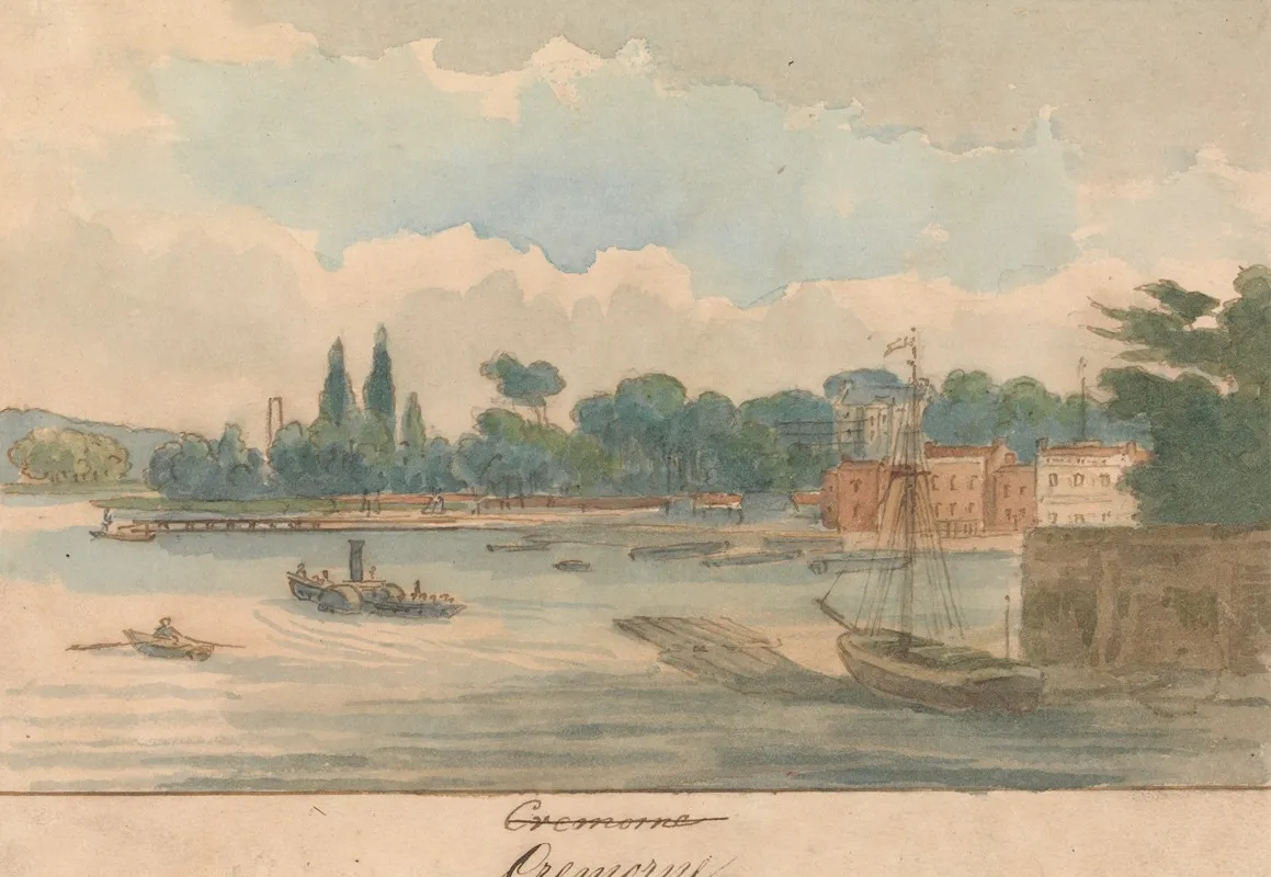 Cremorne Wall Art by William Henry Brooke - High-Resolution Digital Print