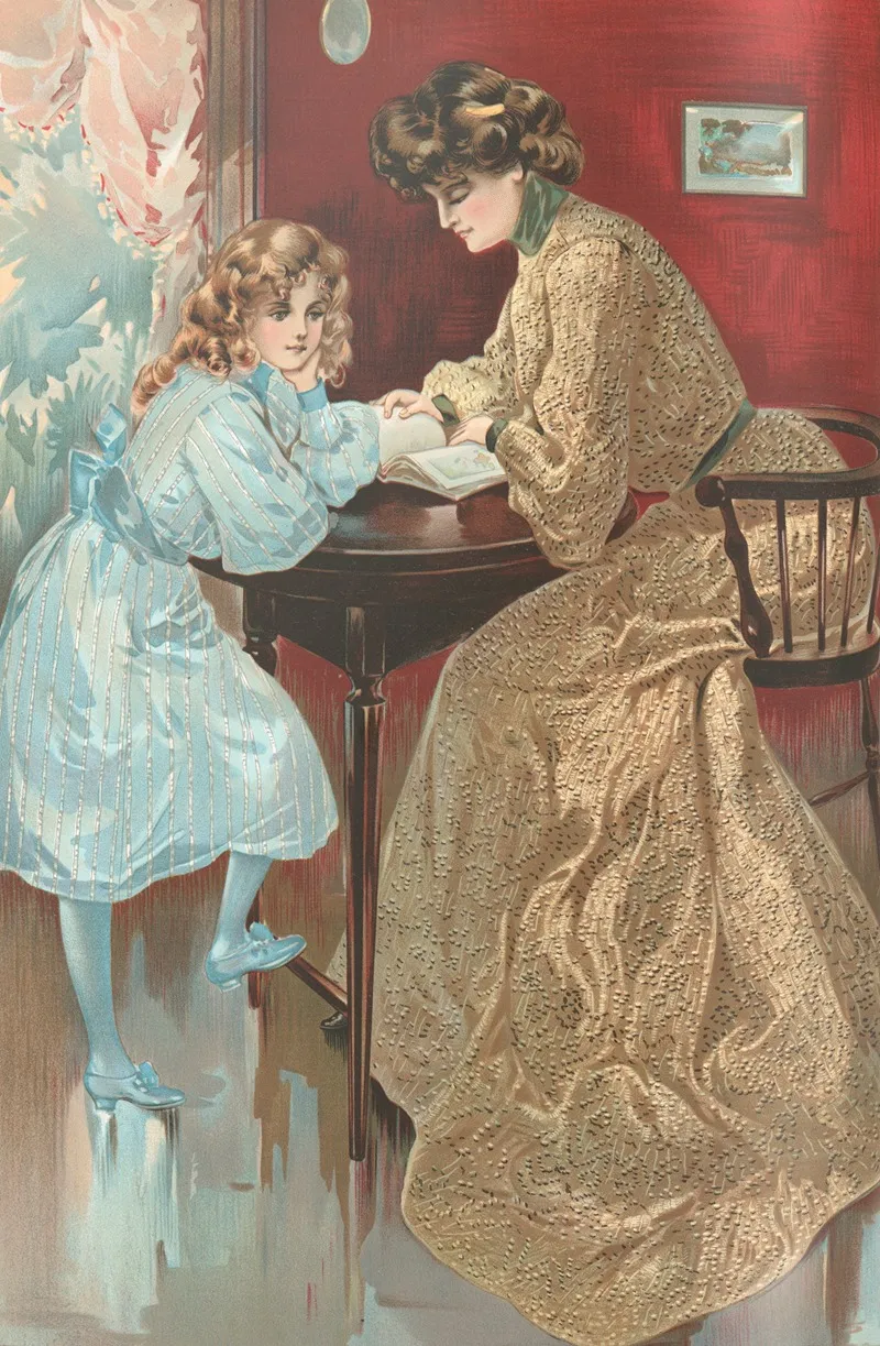 Crepe Silk Raye Crepe Nouveaute Wall Art by H. B. Claflin - High-Resolution Digital Print