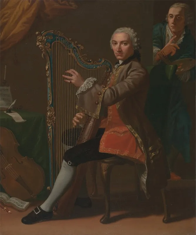 Cristiano Giuseppe Lidarti And Giovanni Battista Tempesti Wall Art by Nathaniel Dance Holland - High-Resolution Digital Print