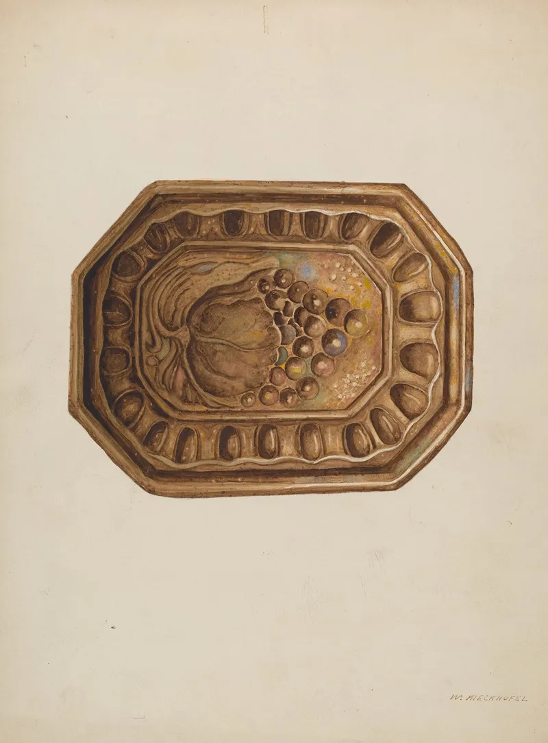 Crockery Mold Rockingham