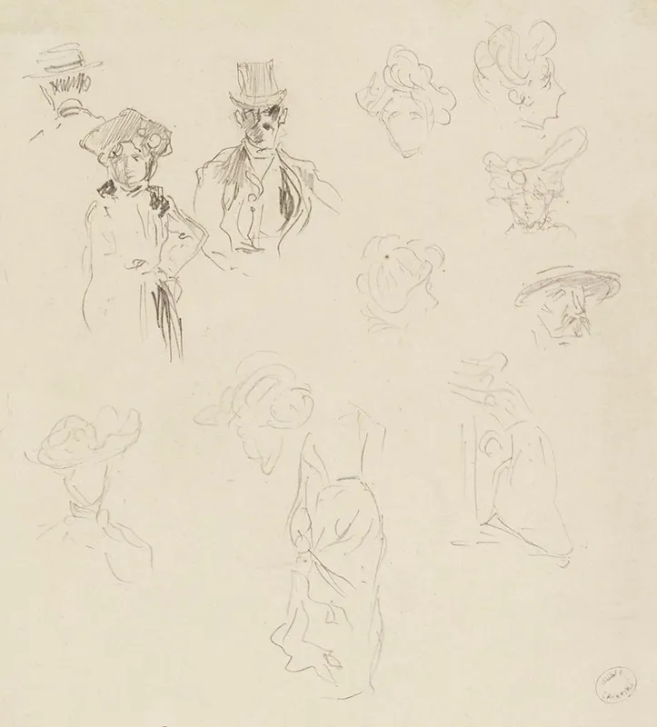 Croquis De Parisiens