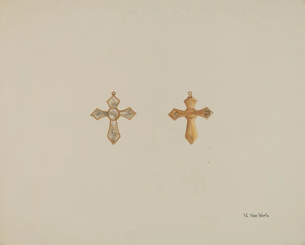 Cross Shaped Pin