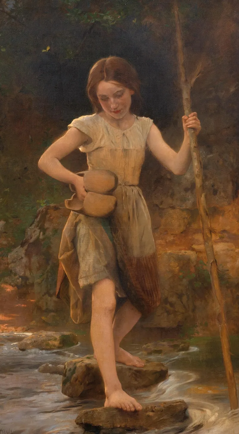 Crossing A Creek