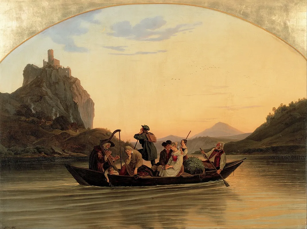 Crossing At Schreckenstein