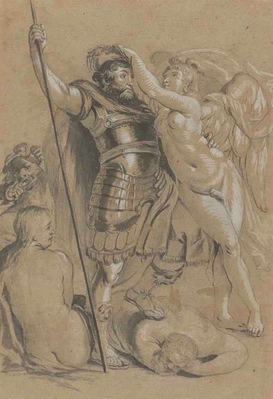 Crowning Of Mars Wall Art by Peter Paul Rubens - High-Resolution Digital Print