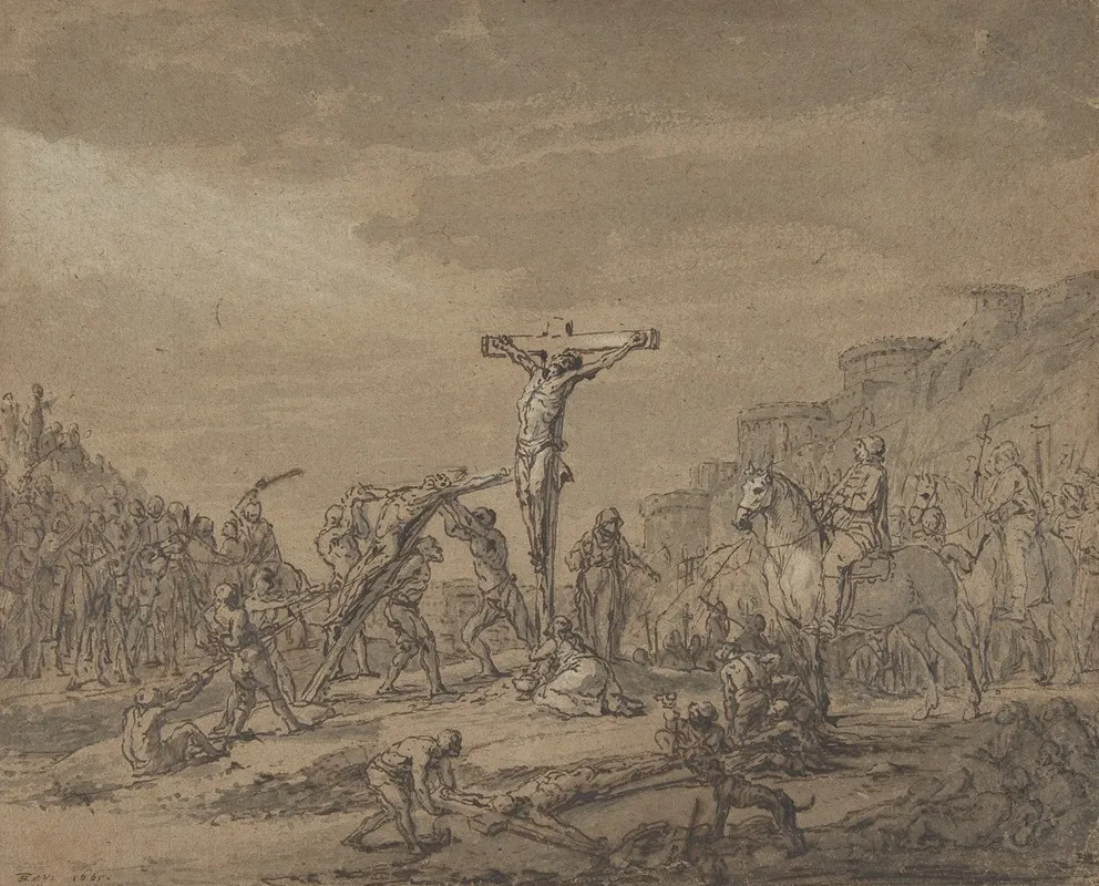 Crucifixion 16 Wall Art by Thomas de Keyser - High-Resolution Digital Print