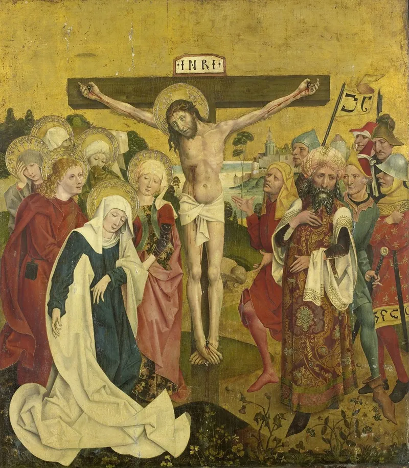 Crucifixion 17 Wall Art by Sigmund Gleismüller - High-Resolution Digital Print