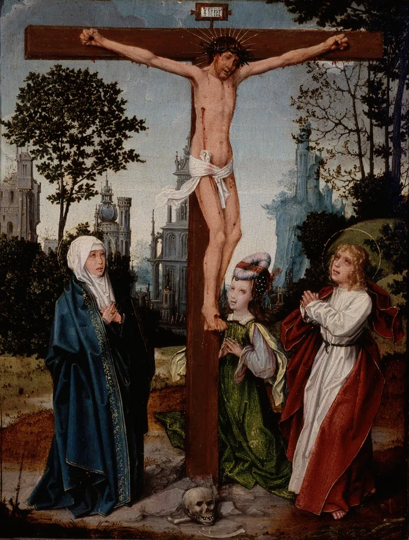 Crucifixion 33 Wall Art by Jan Provoost - High-Resolution Digital Print