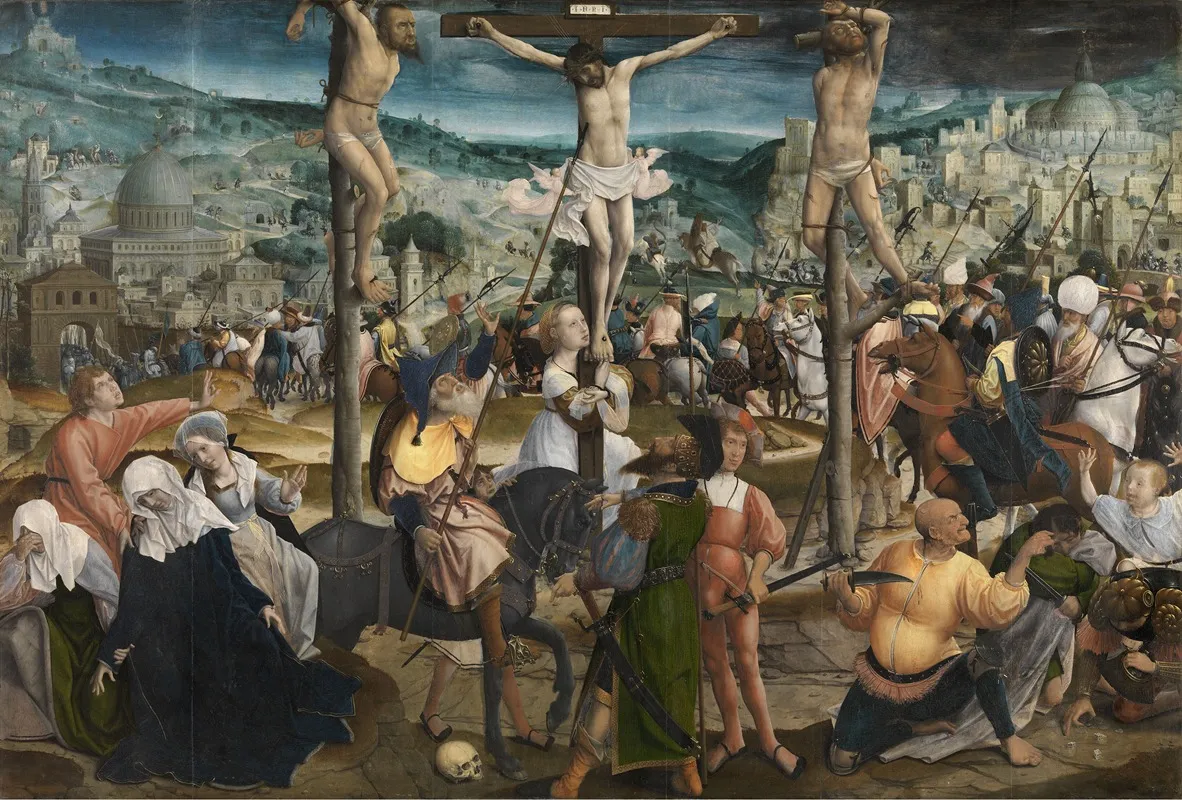 Crucifixion 41 Wall Art by Jan Provoost - High-Resolution Digital Print