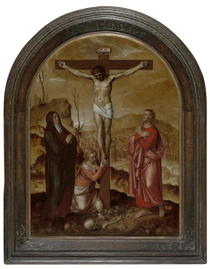 Crucifixion 43 Wall Art by Pieter Pourbus - High-Resolution Digital Print