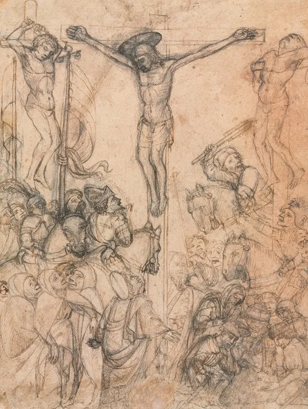 Crucifixion With The Two Thieves
