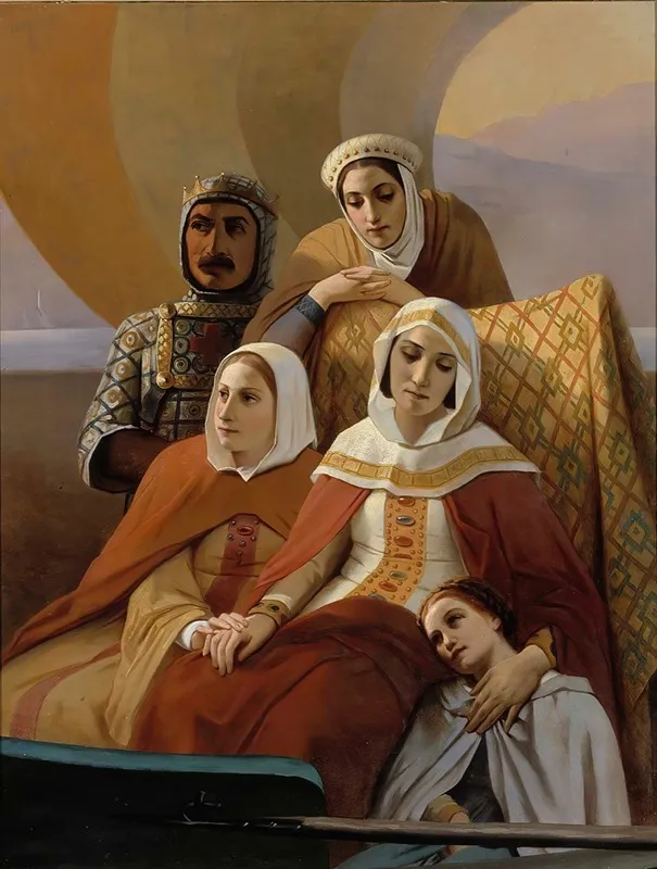 Crusaders After Emile Signol Wall Art by Ida Silfverberg - High-Resolution Digital Print