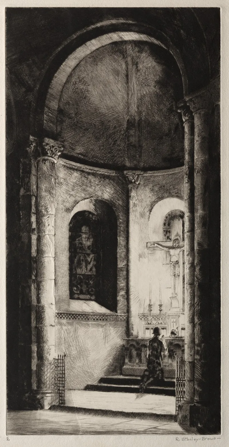 Crusaders Vigil Wall Art by Rudolph Stanley-Brown - High-Resolution Digital Print