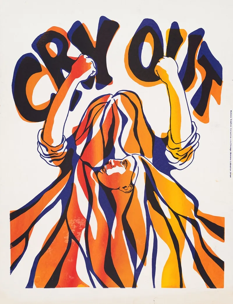 Cry Out Wall Art by Women's Graphics Collective - High-Resolution Digital Print