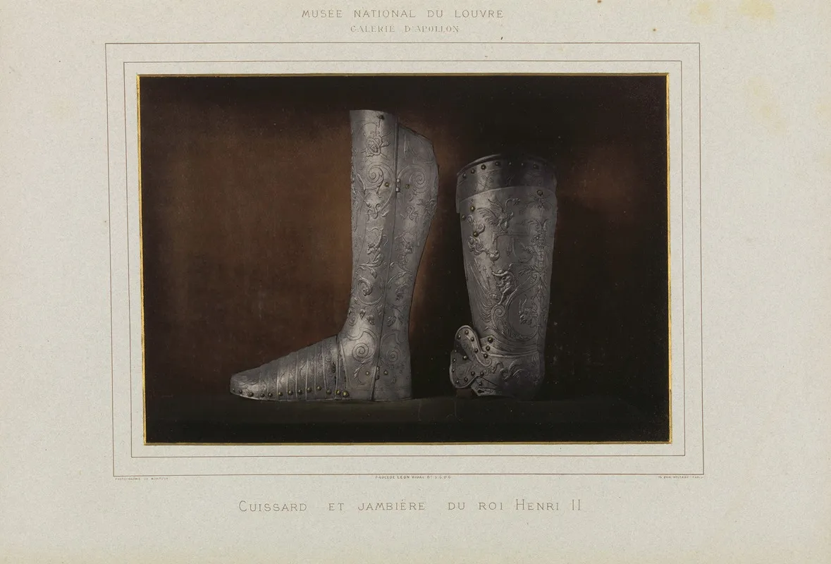 Cuissard Et Jambiere Du Roi Henri Ii Wall Art by Léon Vidal - High-Resolution Digital Print