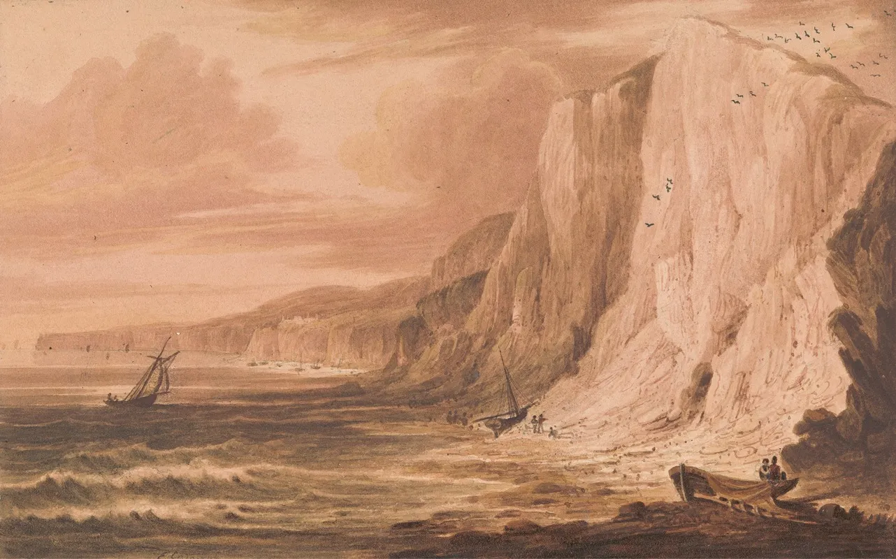 Culver Cliff Sandown Bay Isle Of Wight
