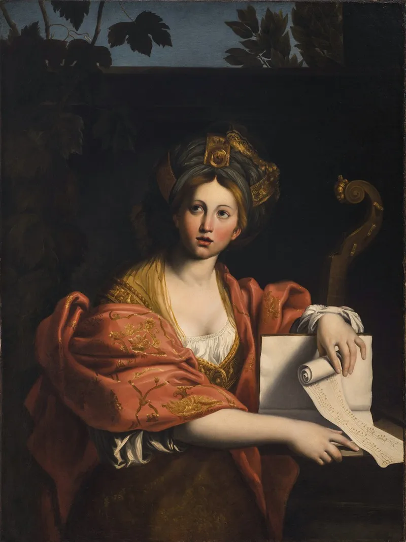 Cumaean Sibyl After Domenichino Wall Art by Angelica Kauffmann - High-Resolution Digital Print