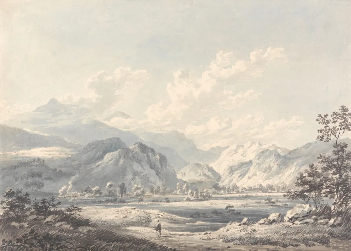 Cumberland Landscape Wall Art by Edward Dayes - High-Resolution Digital Print
